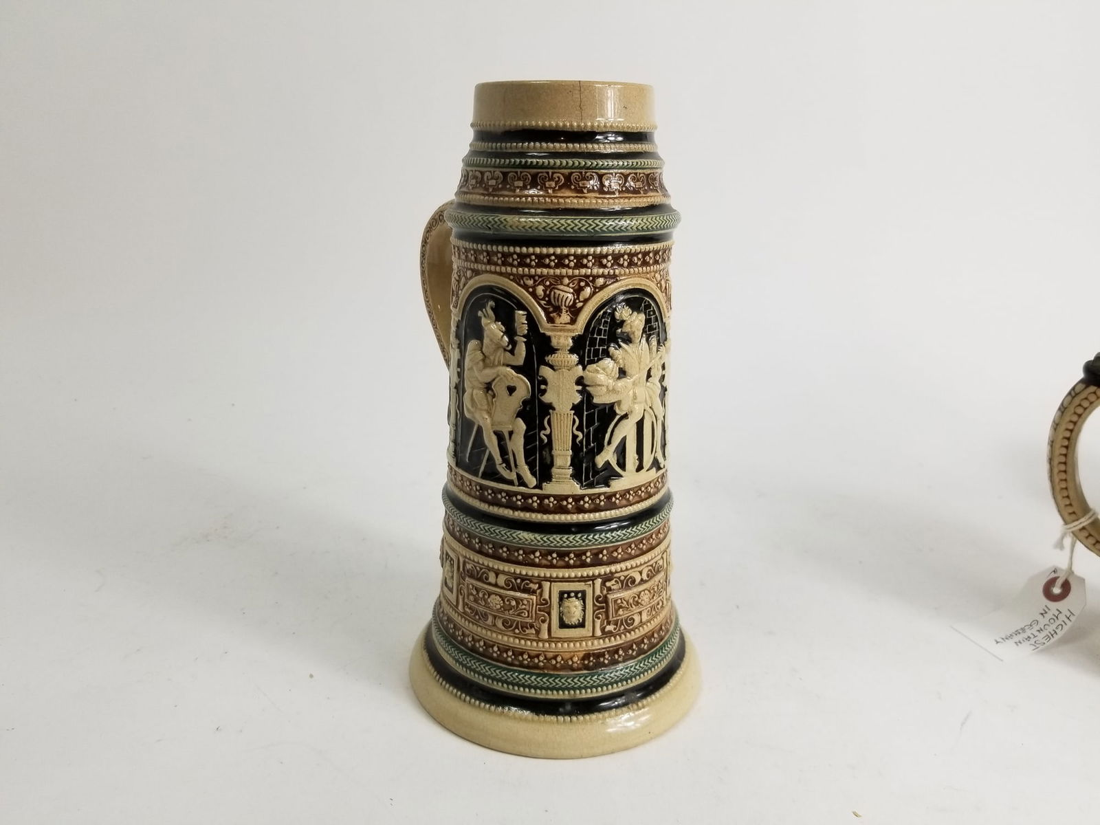 Four Antique German Beer Steins - 3