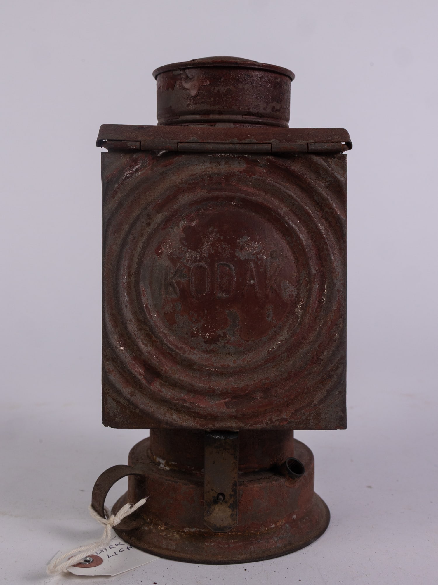Rare Antique KODAK Tin Darkroom Lamp (1 of 4)