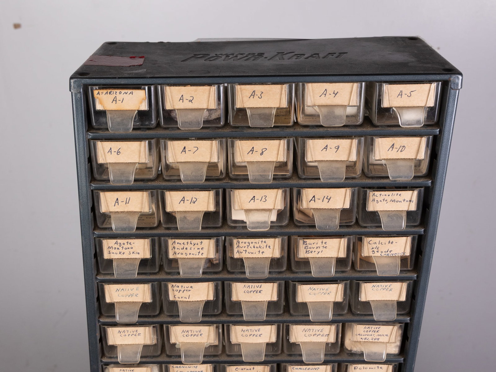 Vintage Catalogued Mineral/Semi-Precious Stone Collection - 2