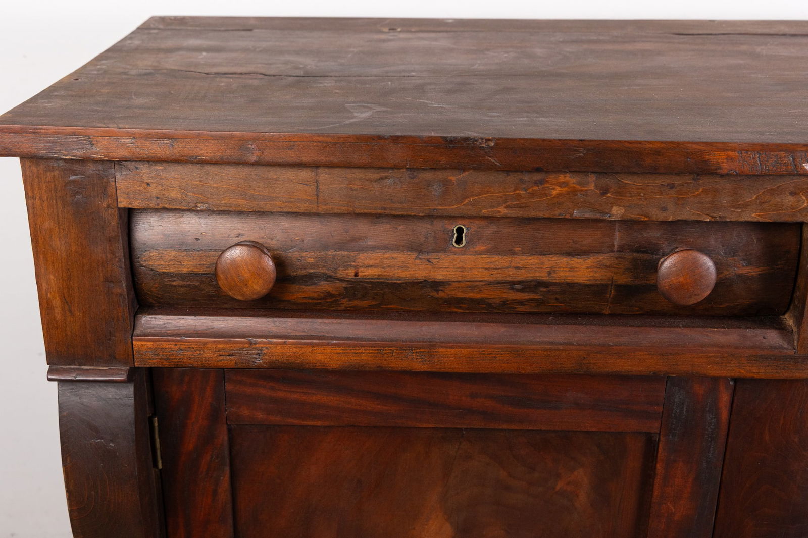 Antique Victorian Sideboard/Buffet Cabinet - 5