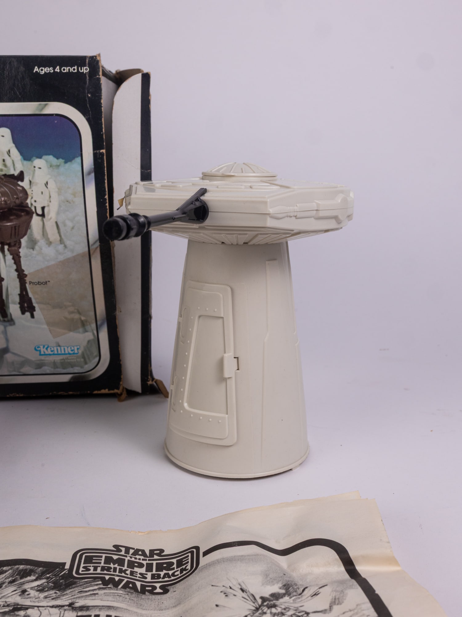 Kenner Star Wars Empire Strikes Back Turret & Probot Playset IOB - 6