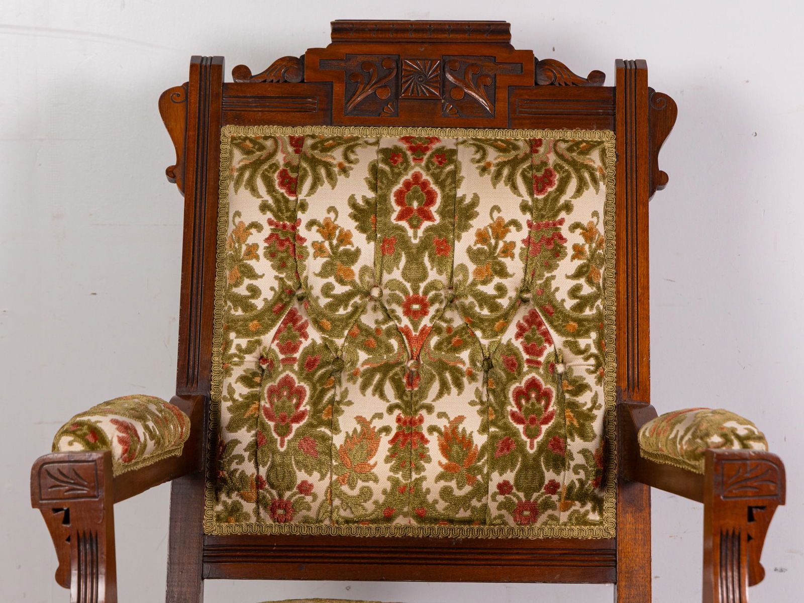 Antique Eastlake Victorian Rocking Chair - 2