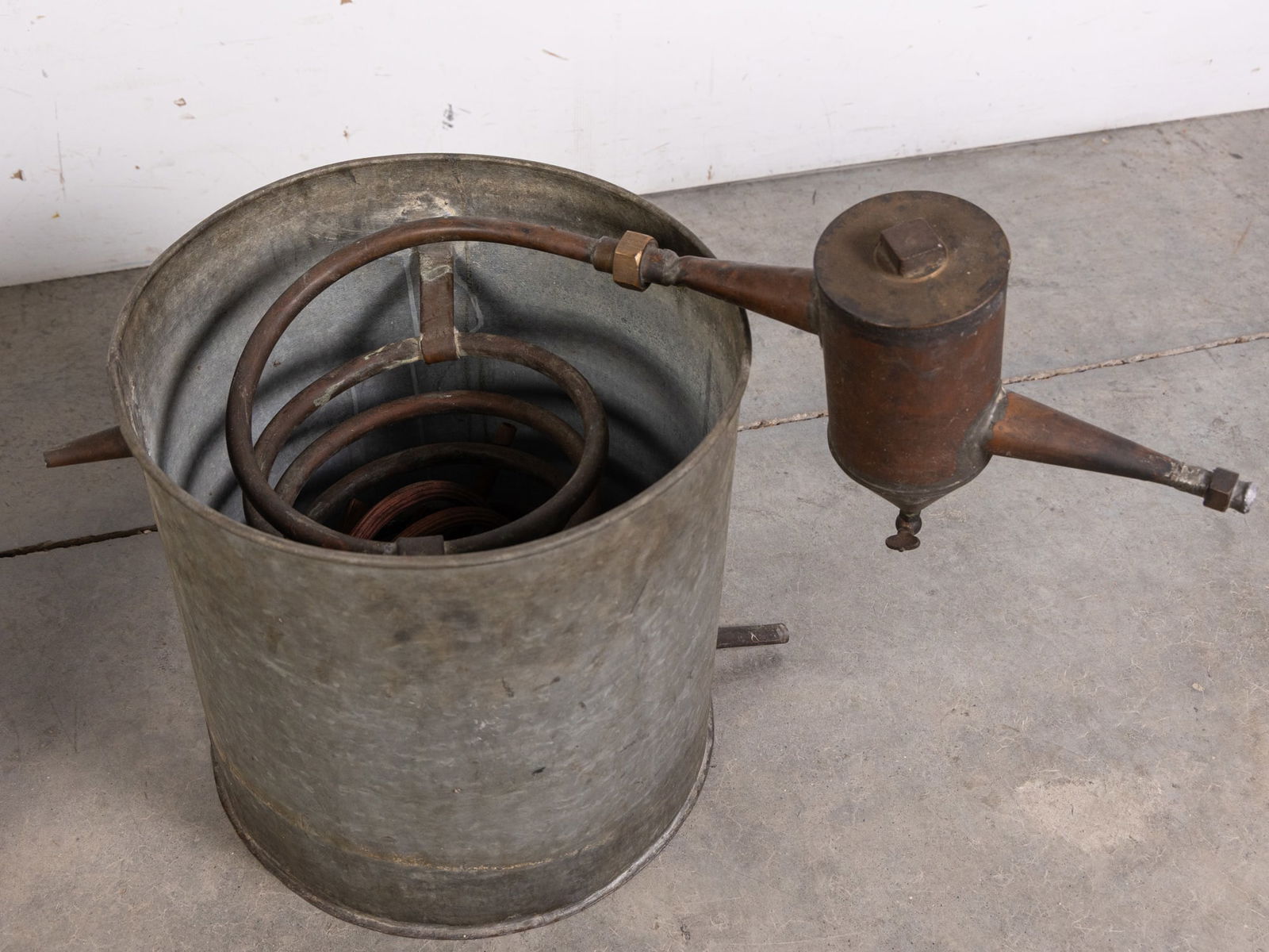 Early 20th Century Antique Copper Still - 5