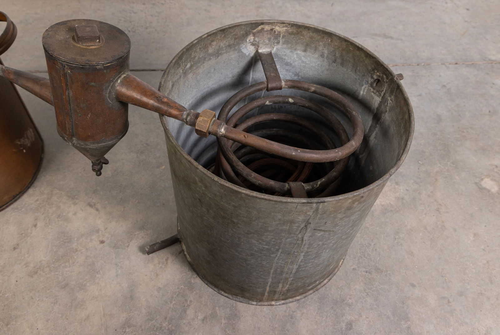 Early 20th Century Antique Copper Still - 7