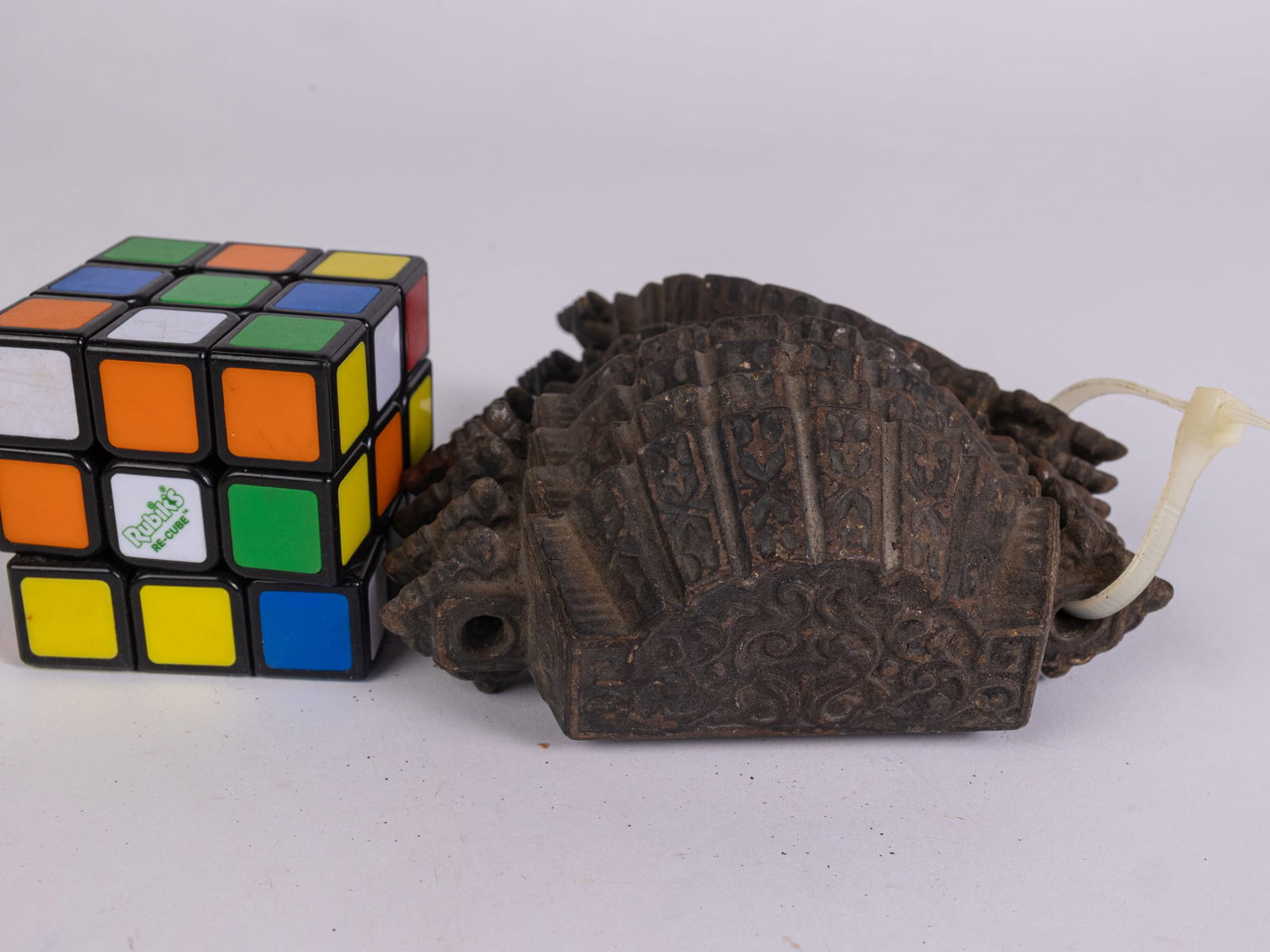 Lot of Eight Cast Iron Victorian Drawer Pulls - 2