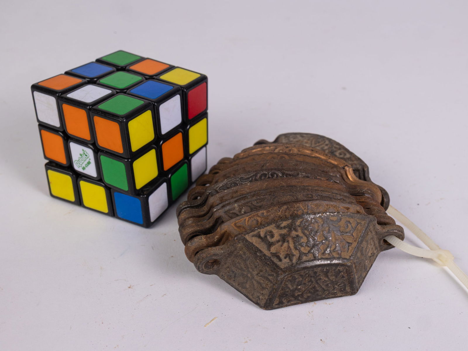 Lot of Eleven Cast Iron Victorian Drawer Pulls - 2