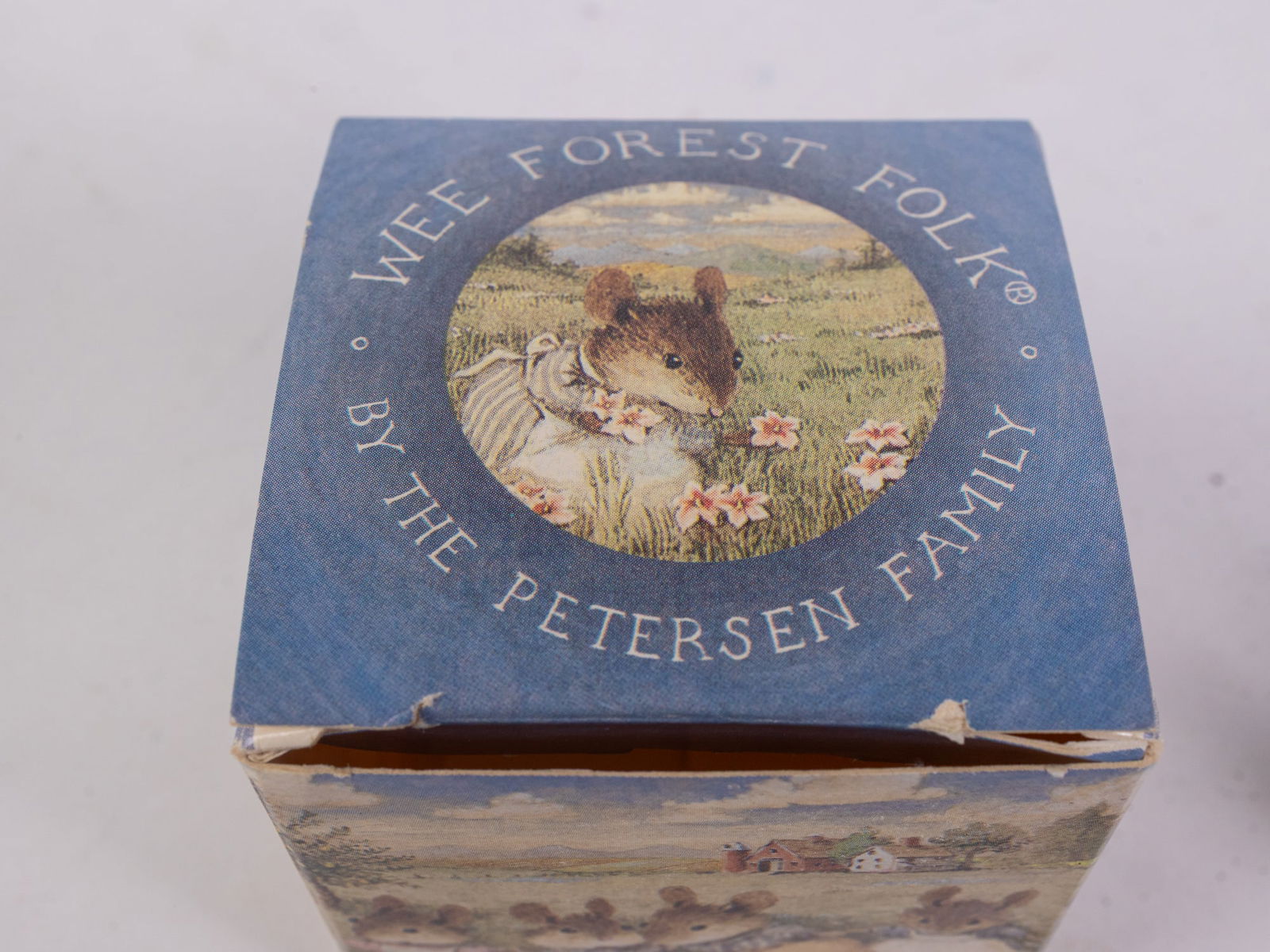 Wee Forest Folk "Miss Bobbin" M-40 Figurine in Box - 3