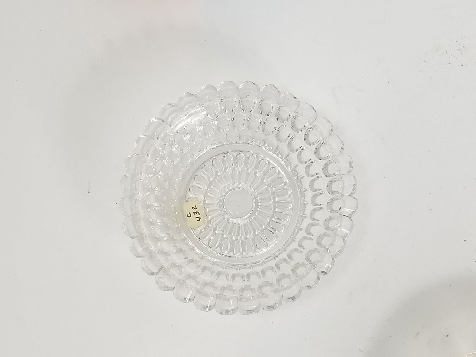 Assortment of Antique Early Cup Plates & Sauce Dishes ft. Thumbprint Pattern - 6