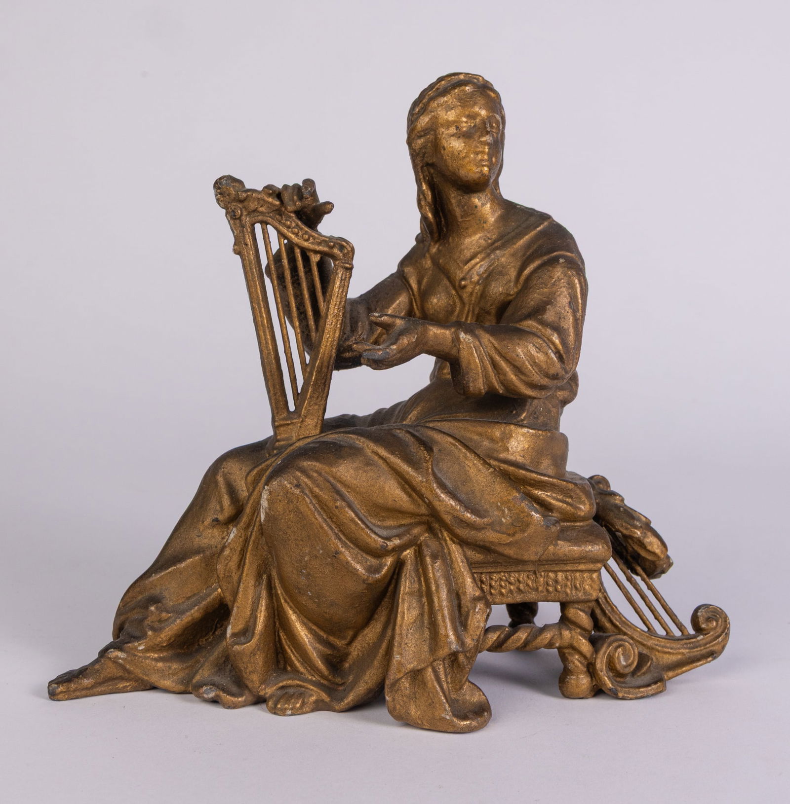 Ansonia "Miranda" Clock Topper Figurine (1 of 4)