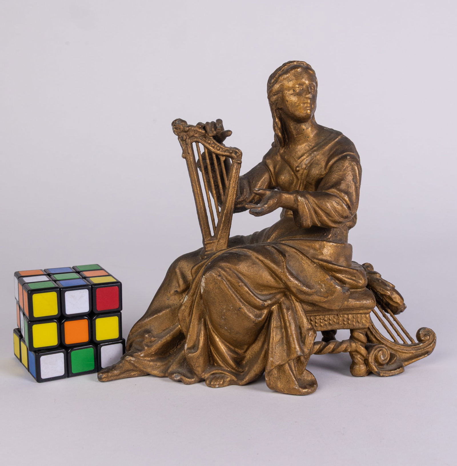 Ansonia "Miranda" Clock Topper Figurine - 2