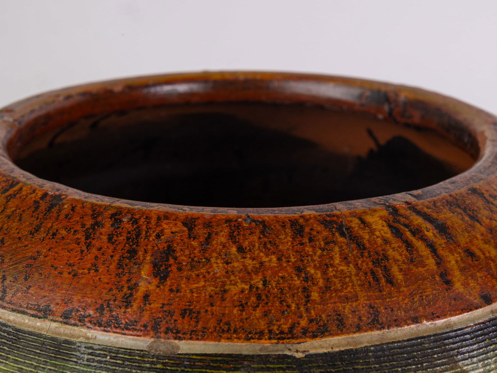 Large Hand Painted Mexican Planter - 4