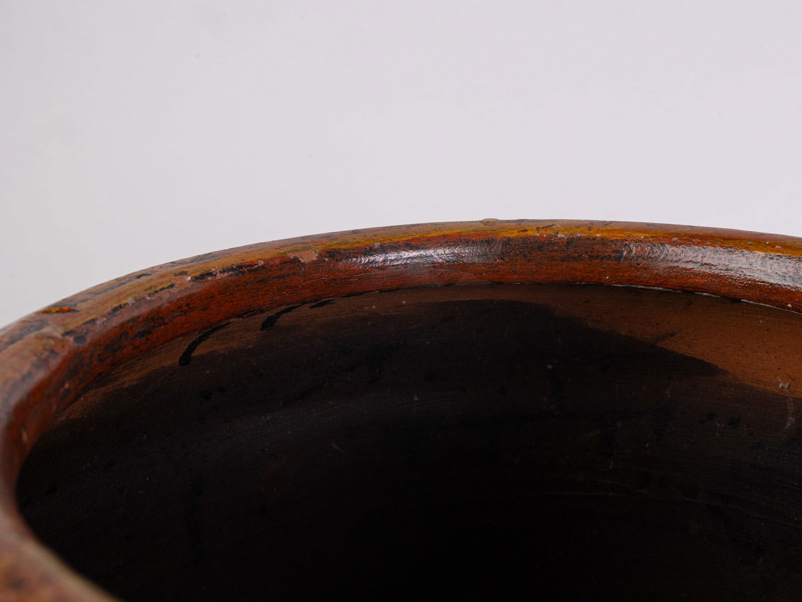 Large Hand Painted Mexican Planter - 6