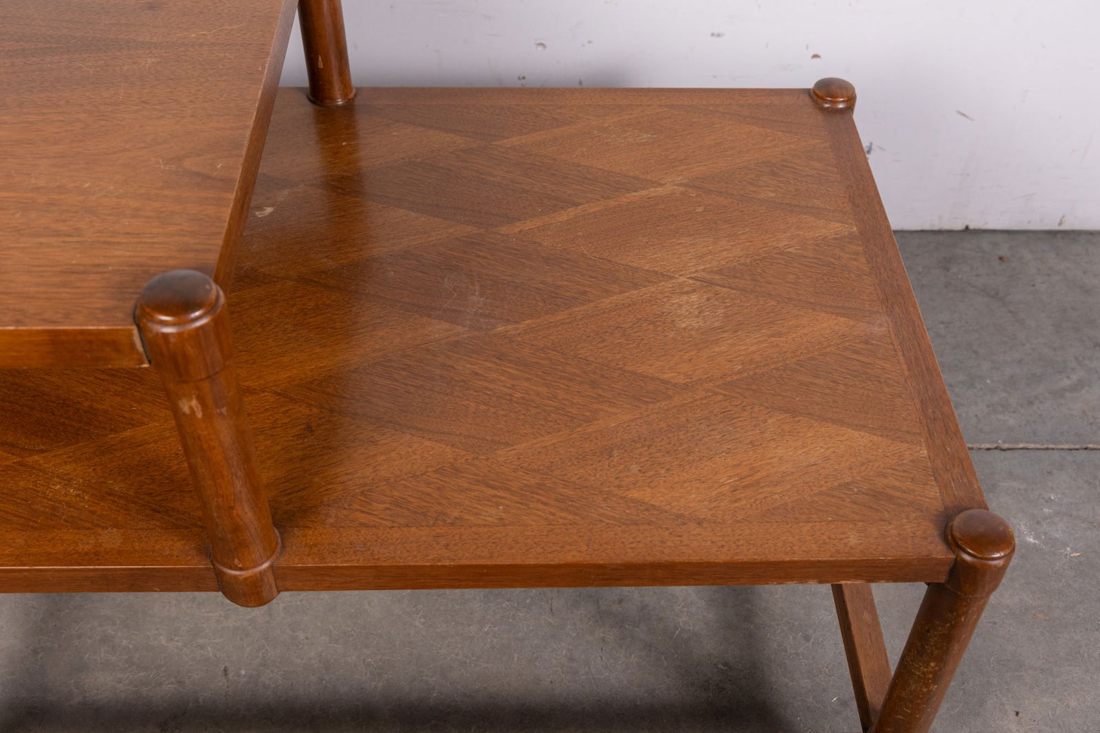 Vintage Mid Century Modern MCM Two Tiered Coffee Table - 3