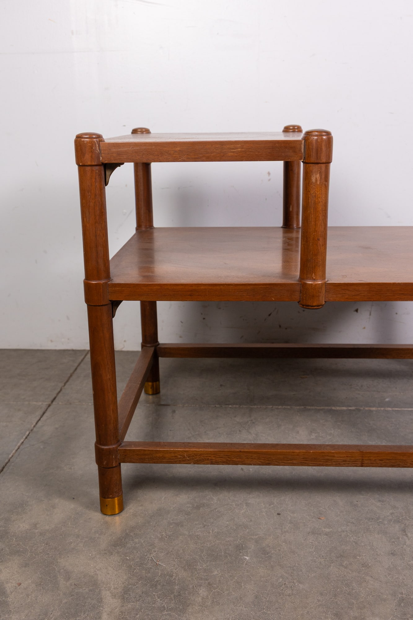 Vintage Mid Century Modern MCM Two Tiered Coffee Table - 5