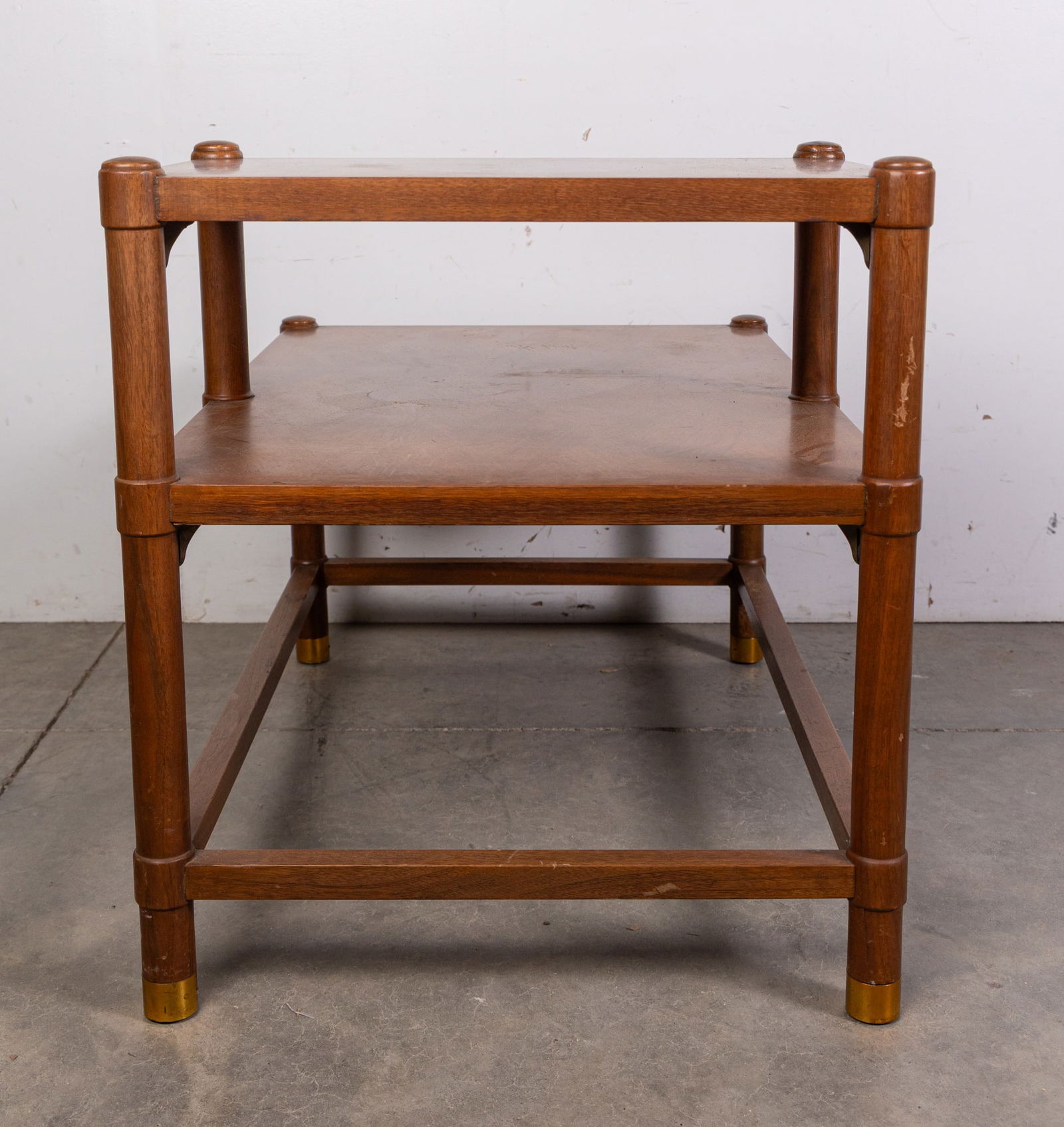 Vintage Mid Century Modern MCM Two Tiered Coffee Table - 6