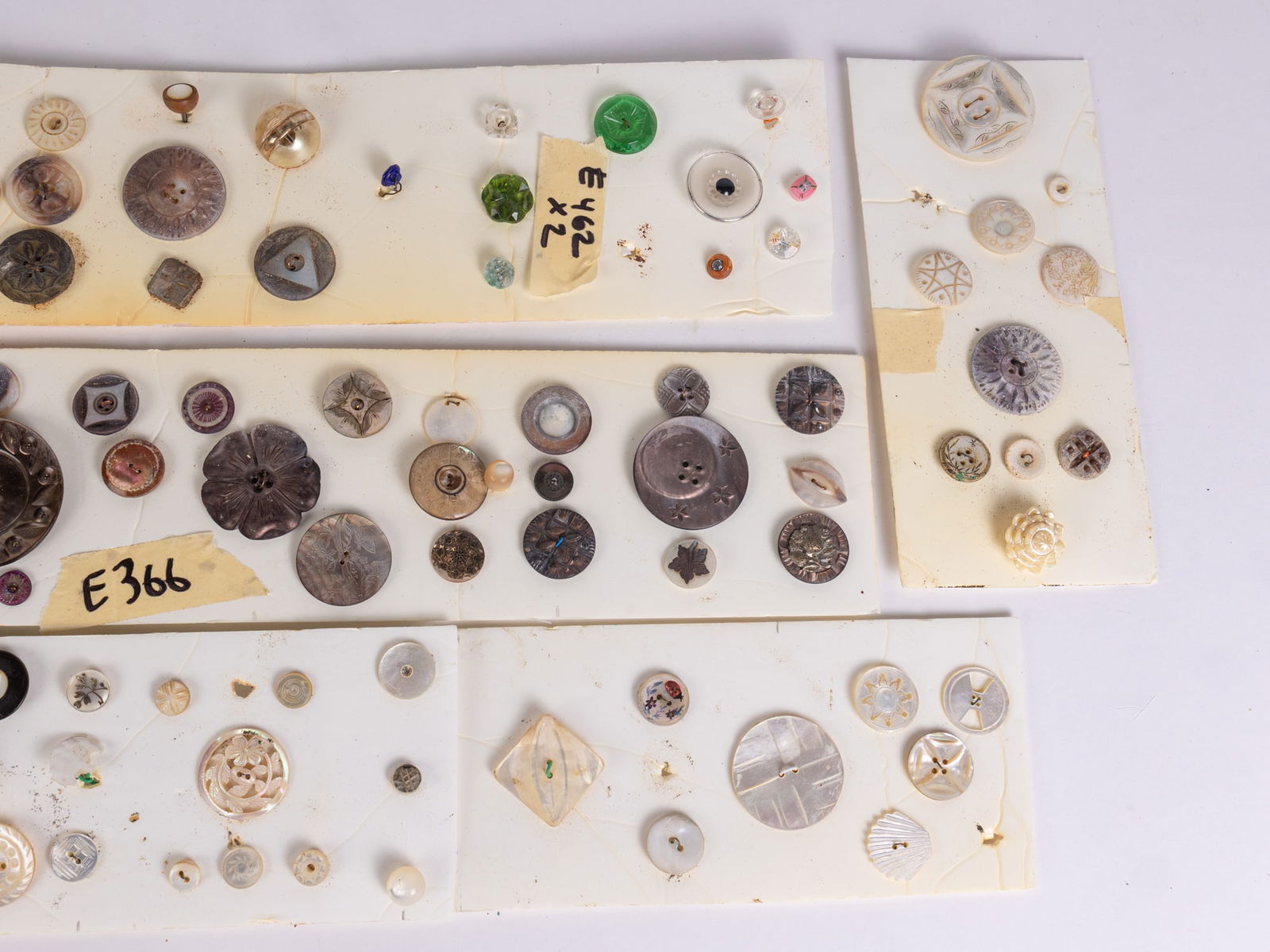 Lot of Assorted Vintage and Antique Buttons - 5