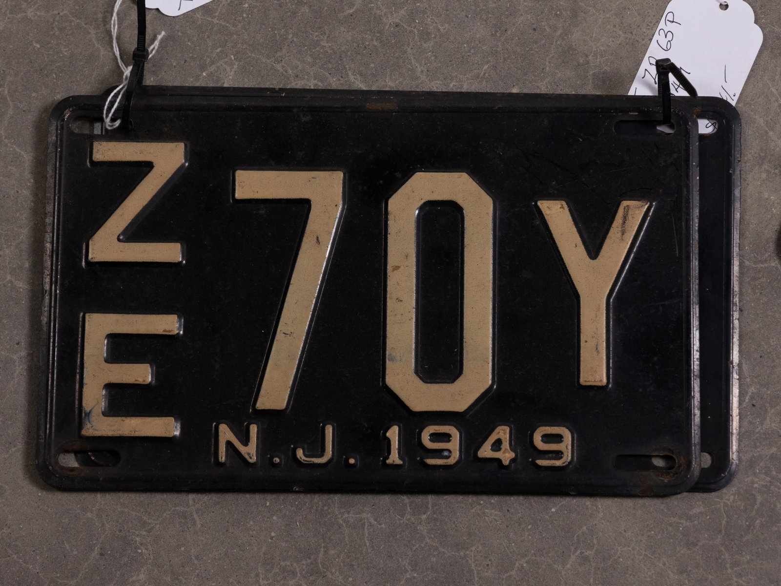 Vintage New Jersey License Plates, 1940's-1950's - 5