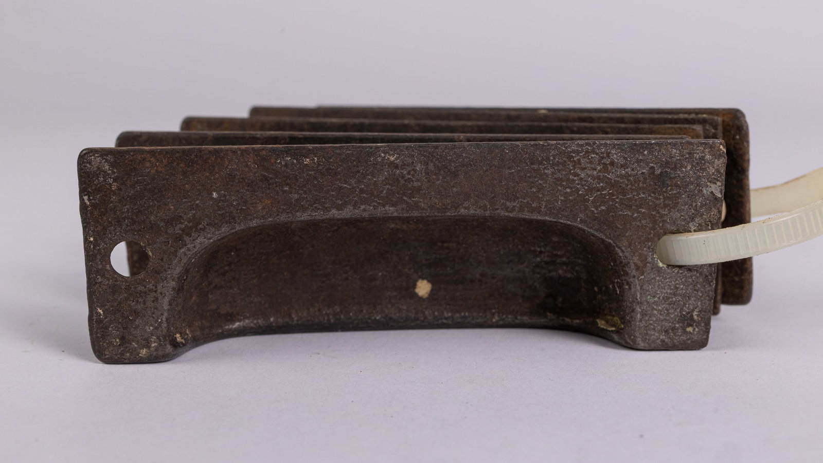 Set of Five Cast Iron Victorian Drawer Pulls - 5