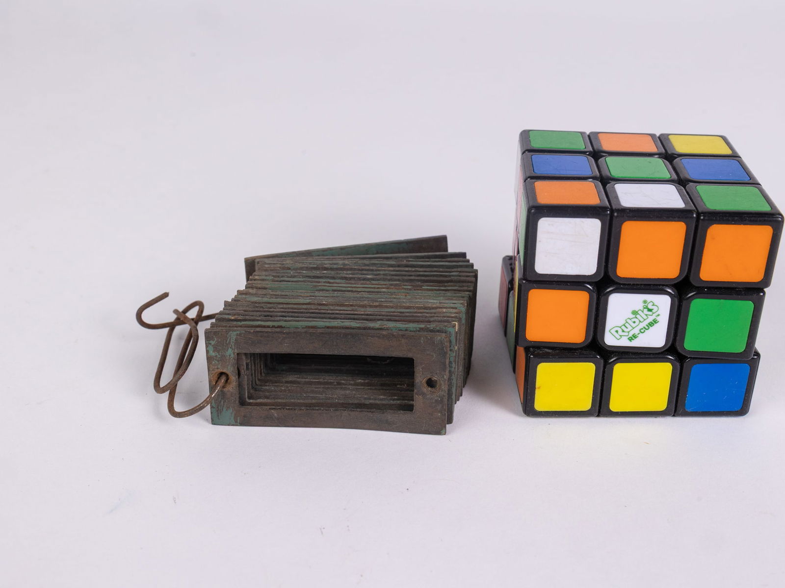 Set of Twenty Antique Brass Drawer Label Fixtures - 2