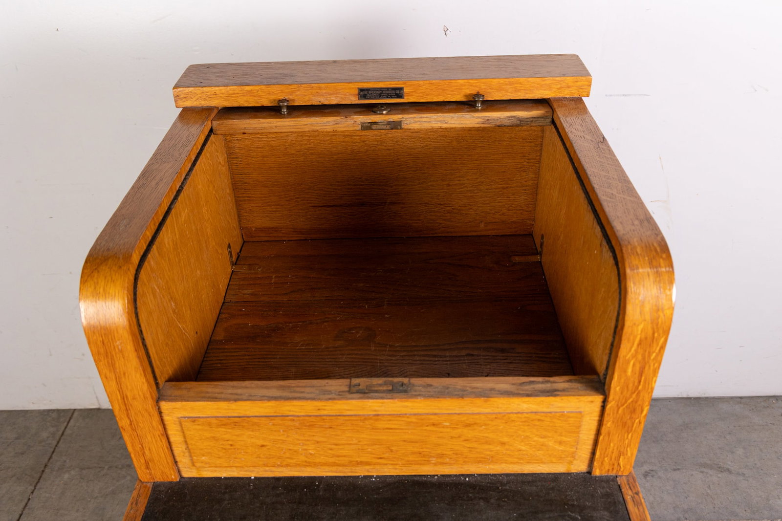 McCaskey Register Co. Oak File/Office Cabinet - 4