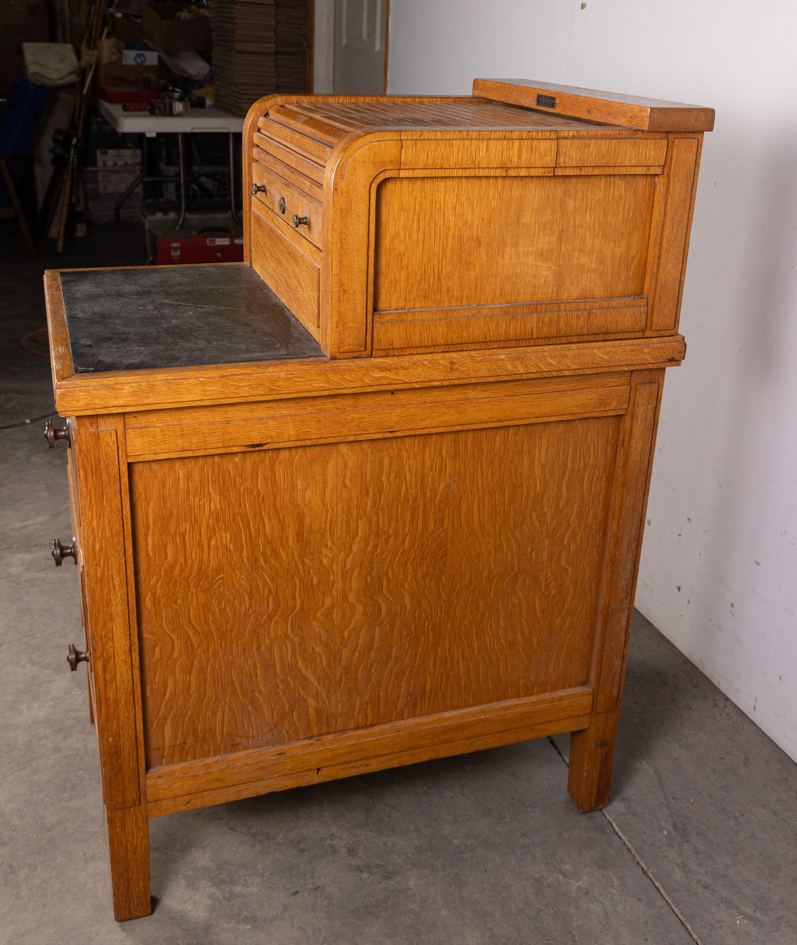 McCaskey Register Co. Oak File/Office Cabinet - 7