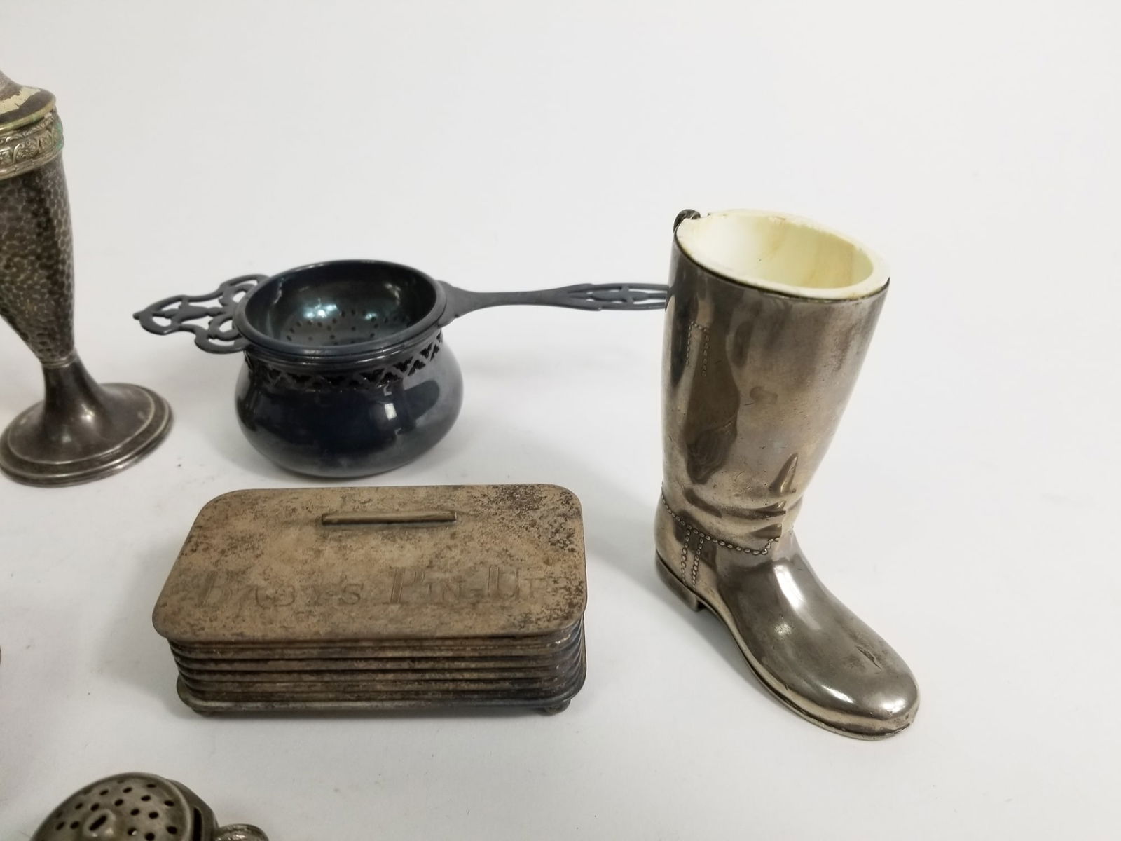 Assortment of Antique Silver Plate Articles - 2