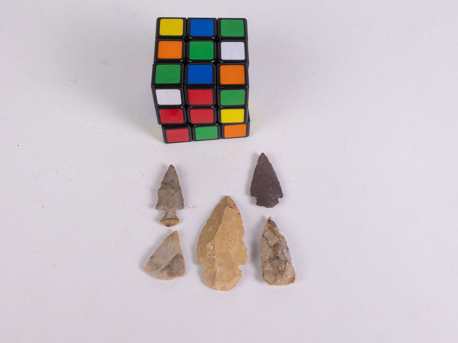 Grouping of Native American Arrowheads - 2