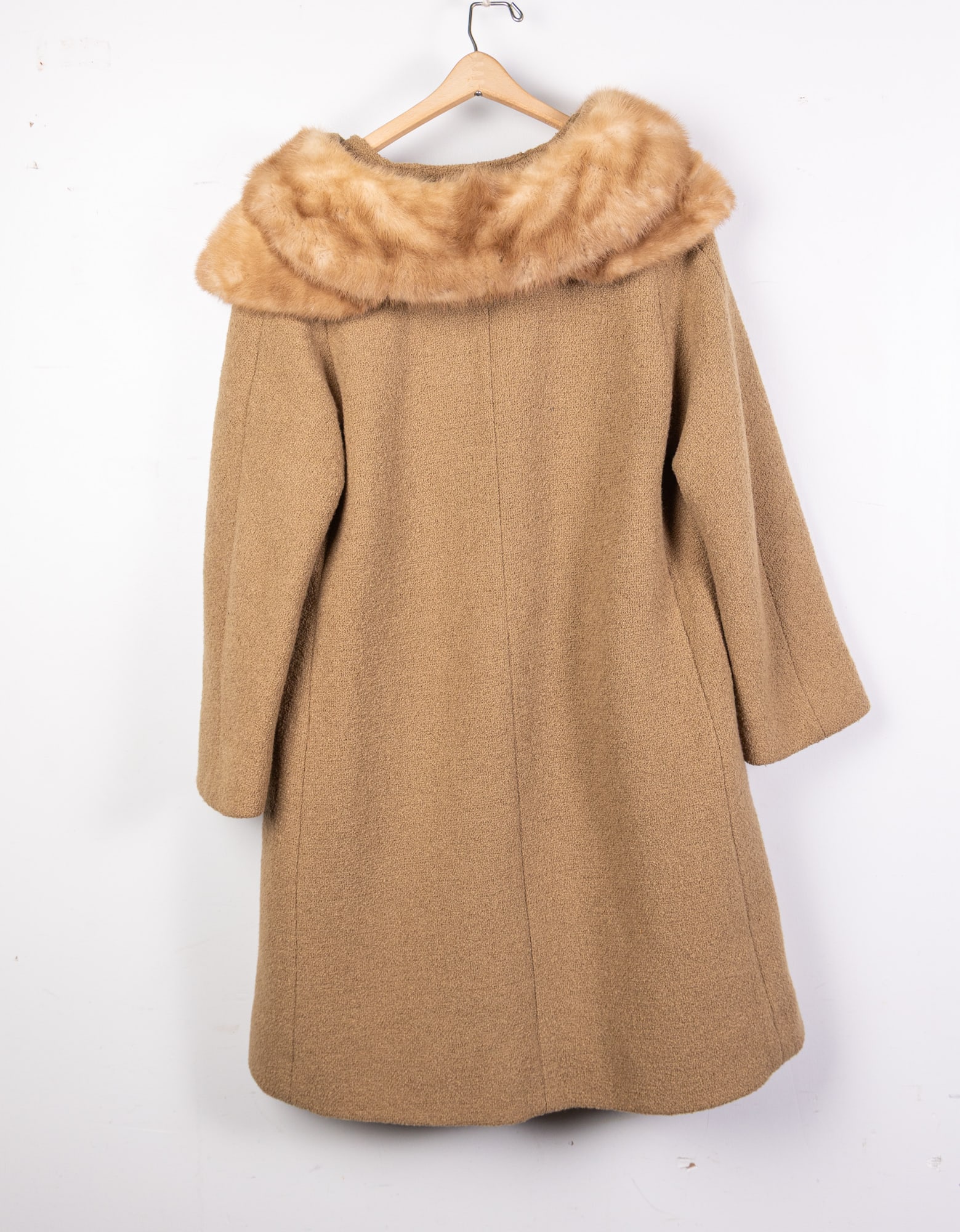 Weinberg's Vintage Women's Fur Trimmed Coat - 3