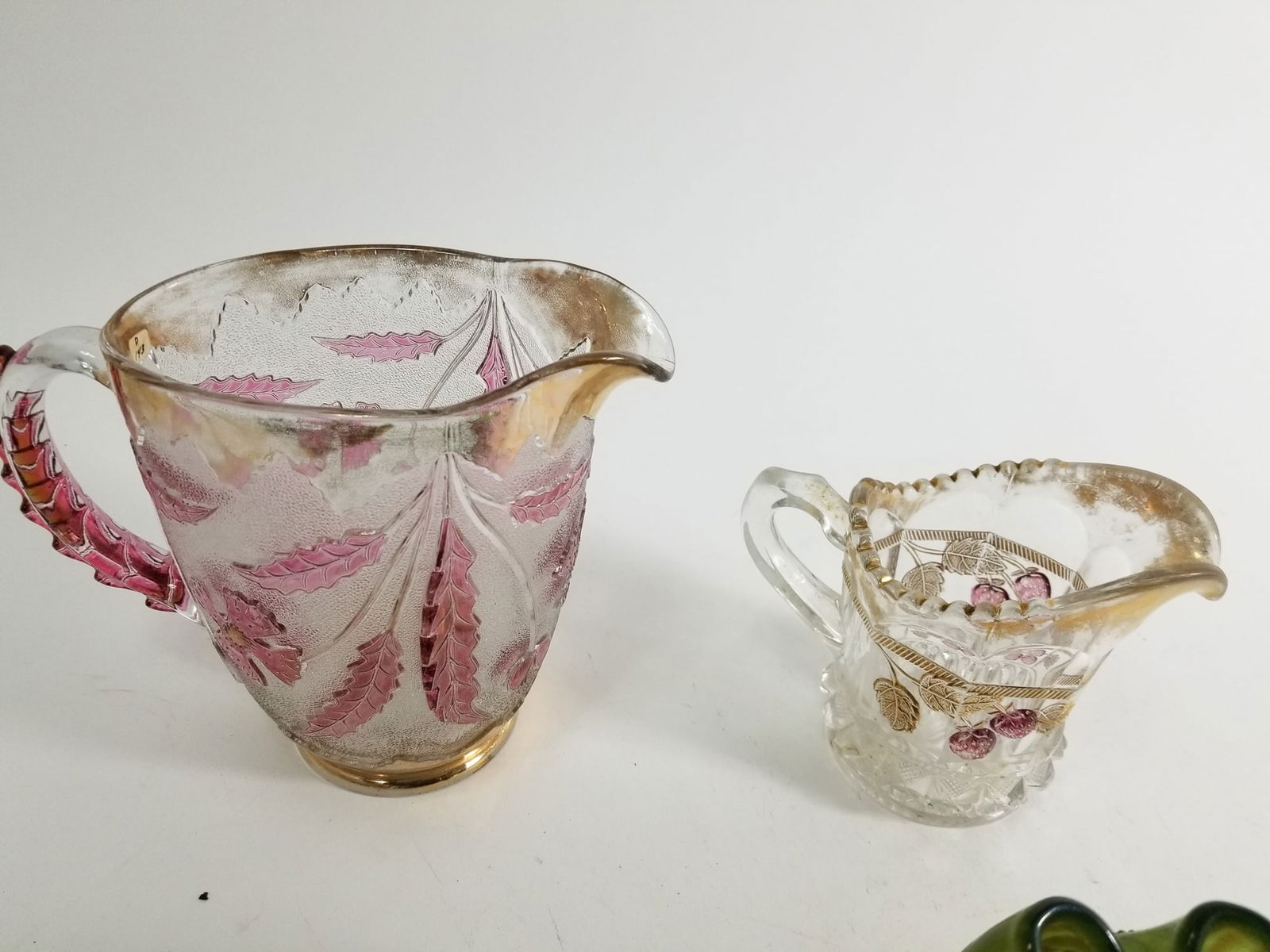 Four Pieces of Antique EAPG ft Northwood - 2