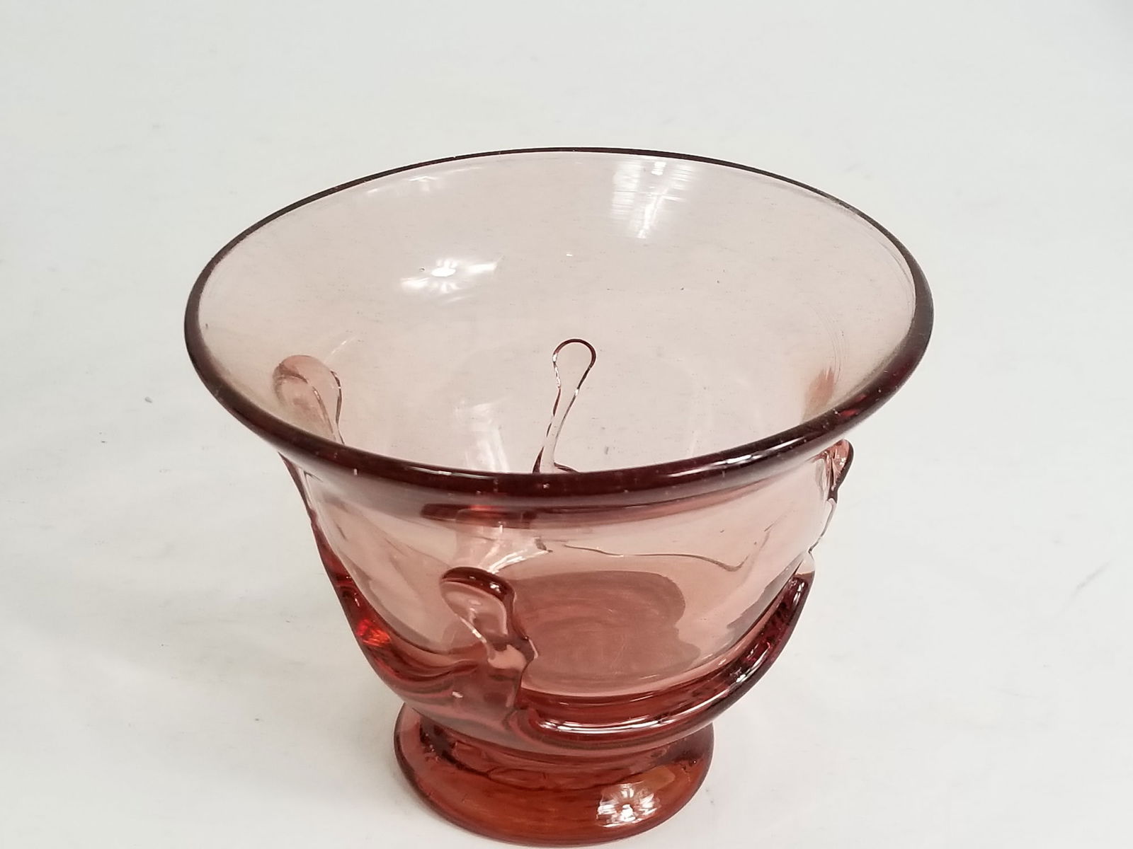 Four Pieces of Local Art Glass ft. Neodymium Color Changing Vase - 2