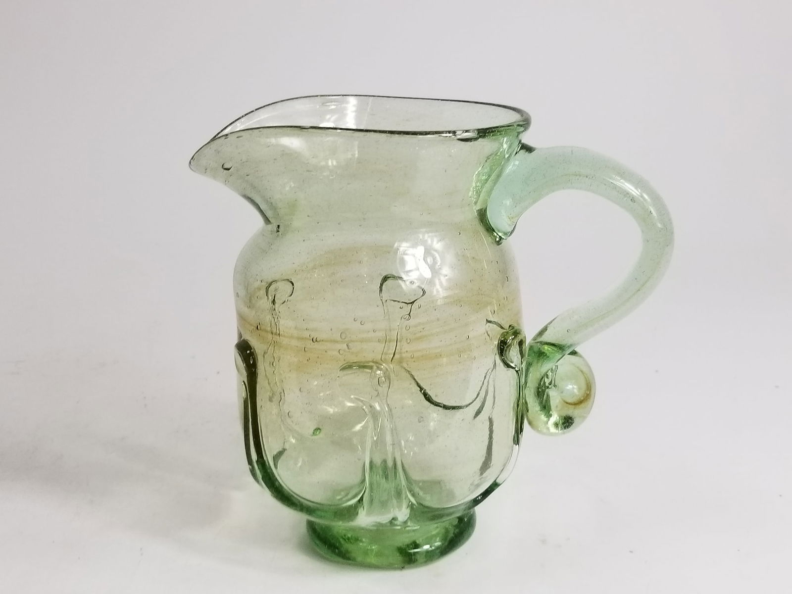 Four Pieces of Local Art Glass ft. Neodymium Color Changing Vase - 8