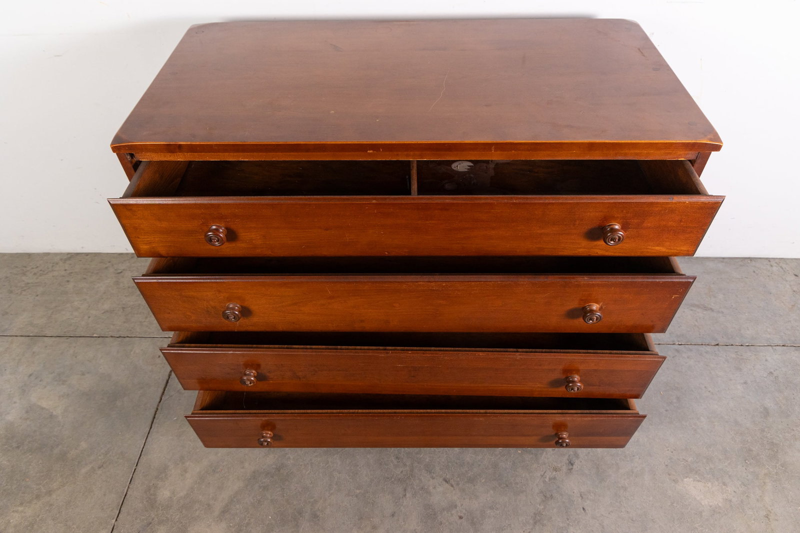 Antique Primitive Four Drawer Dresser - 5