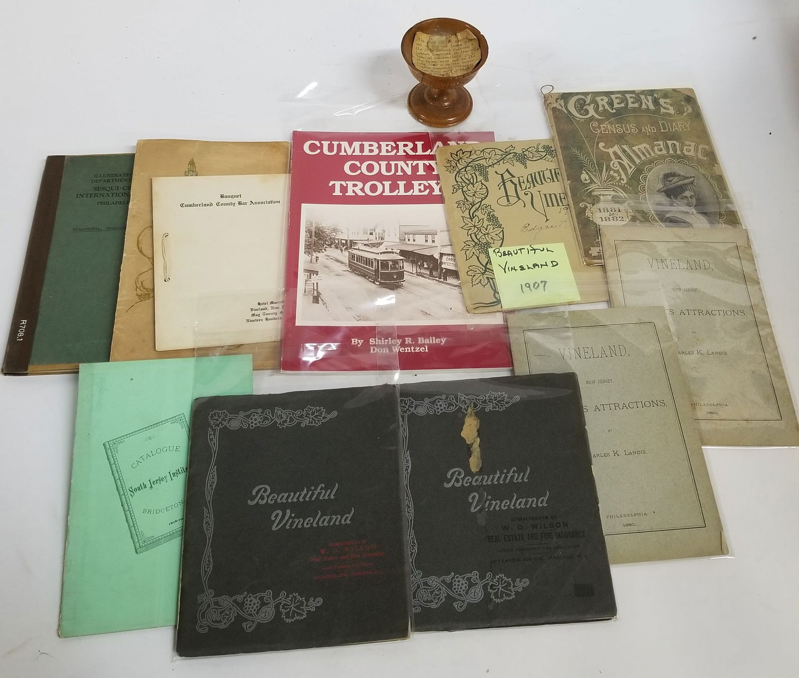 Lot of South Jersey/New York City Related Antique Ephemera (1 of 2)