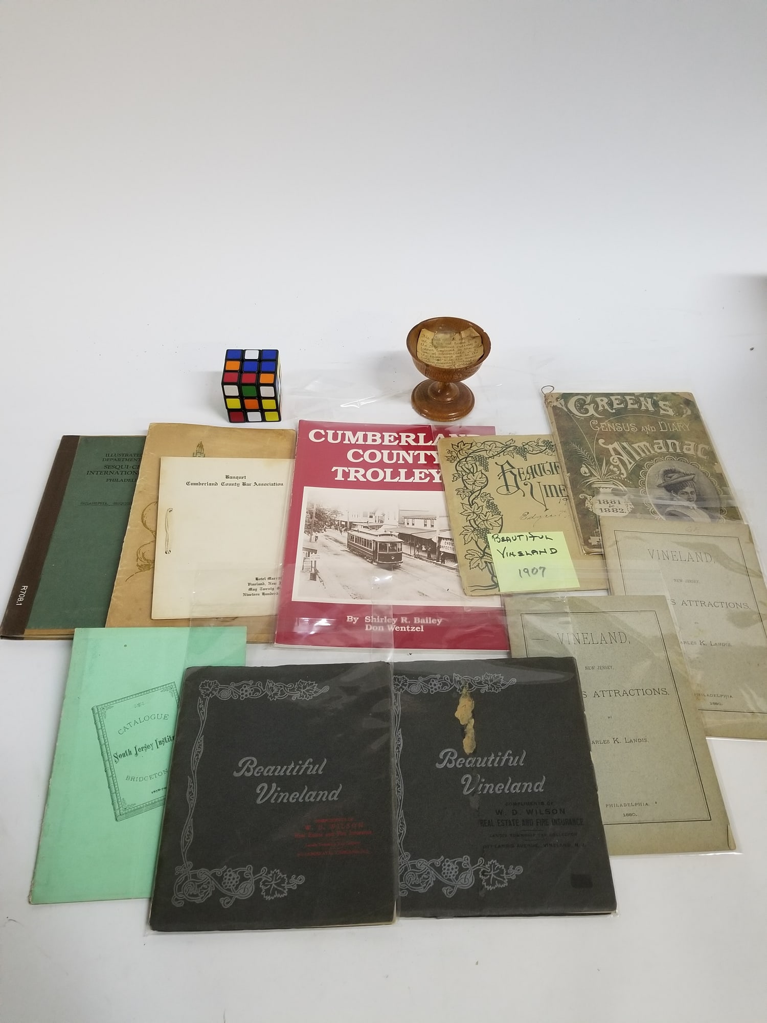 Lot of South Jersey/New York City Related Antique Ephemera - 2