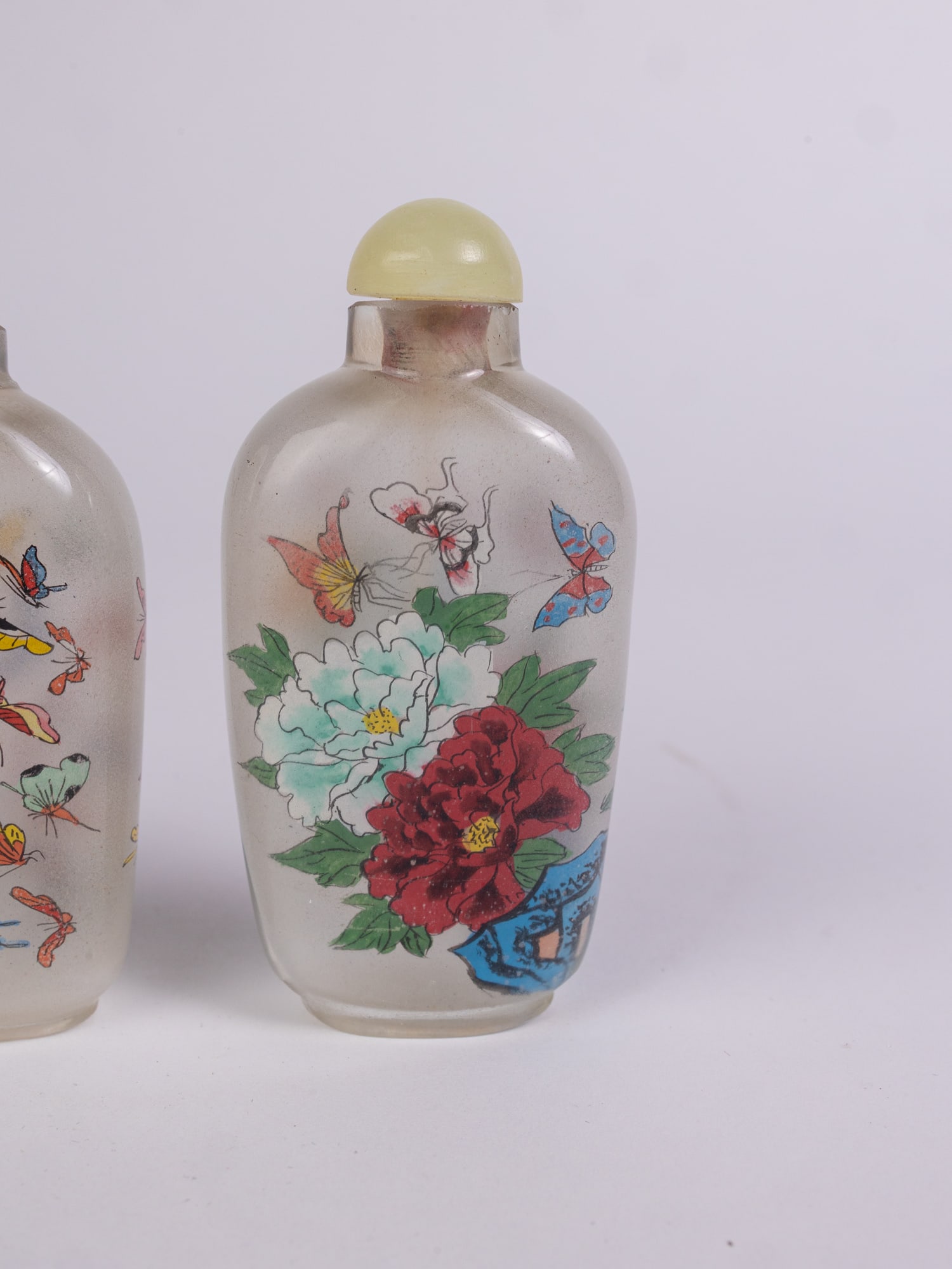 Three Vintage Snuff Bottles - 5