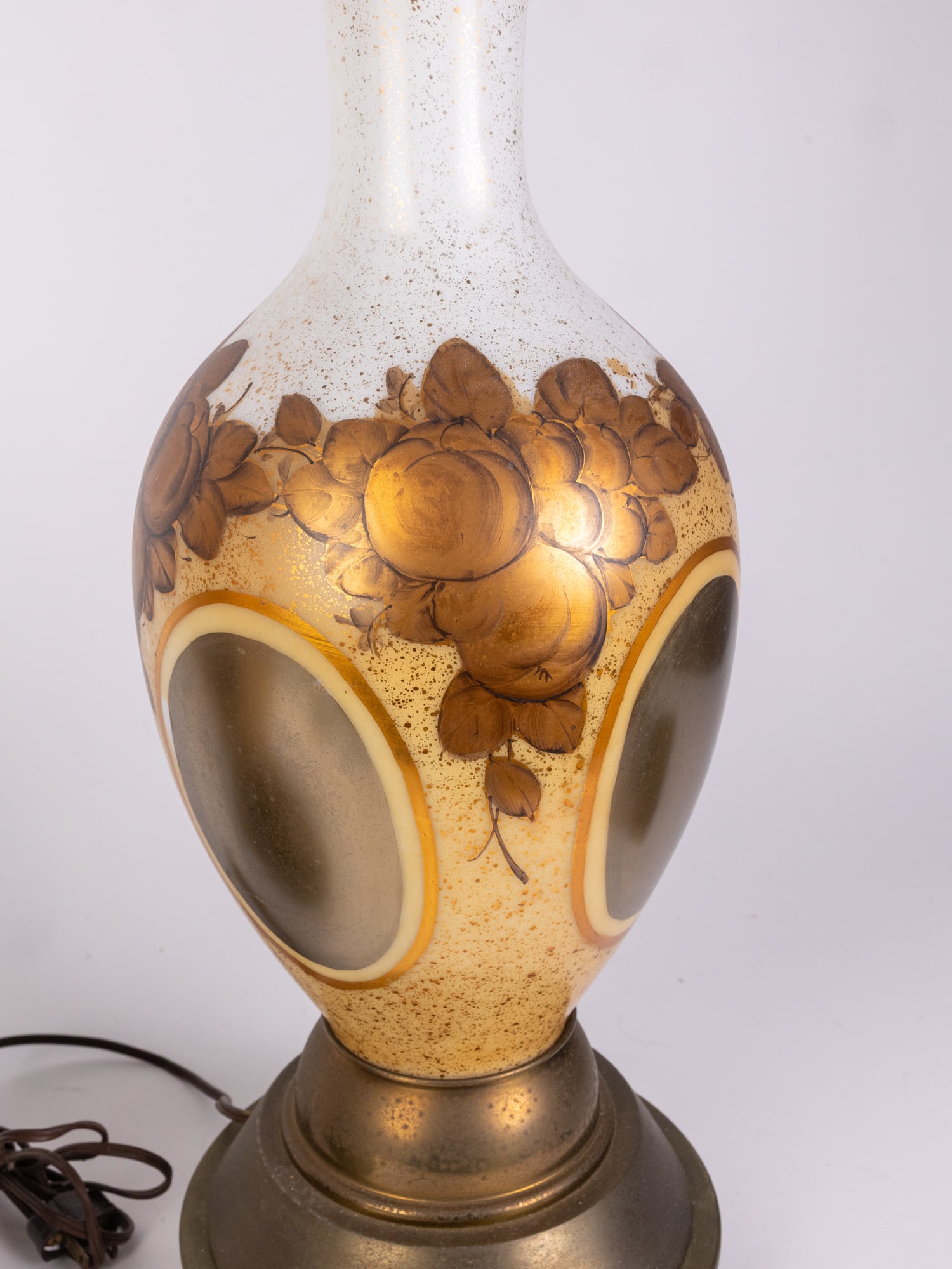 Pair of Hollywood Regency Torchiere Table Lamps - 6