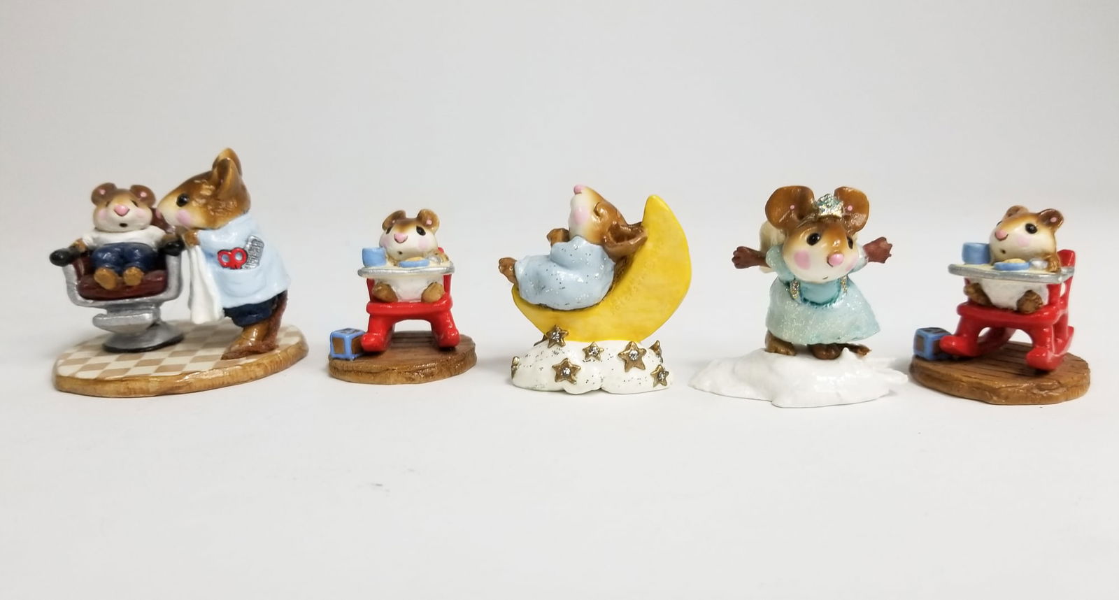 Five Wee Forest Folk Figurines in Box - 2