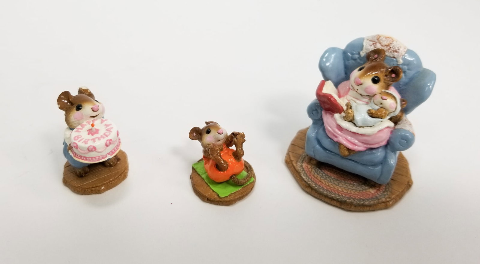 Five Wee Forest Folk Figurines in Box - 2