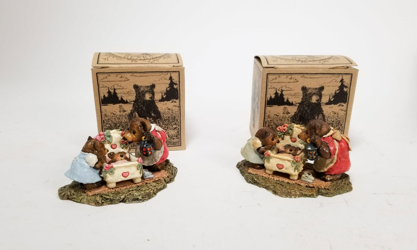 Five Wee Forest Folk Figurines in Box - 2
