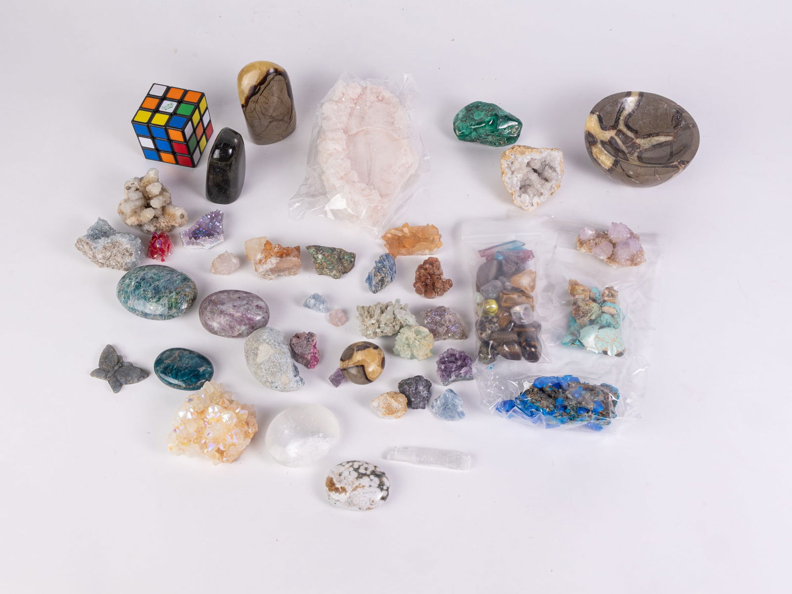 Assorted Crystal Rock Formations - 2