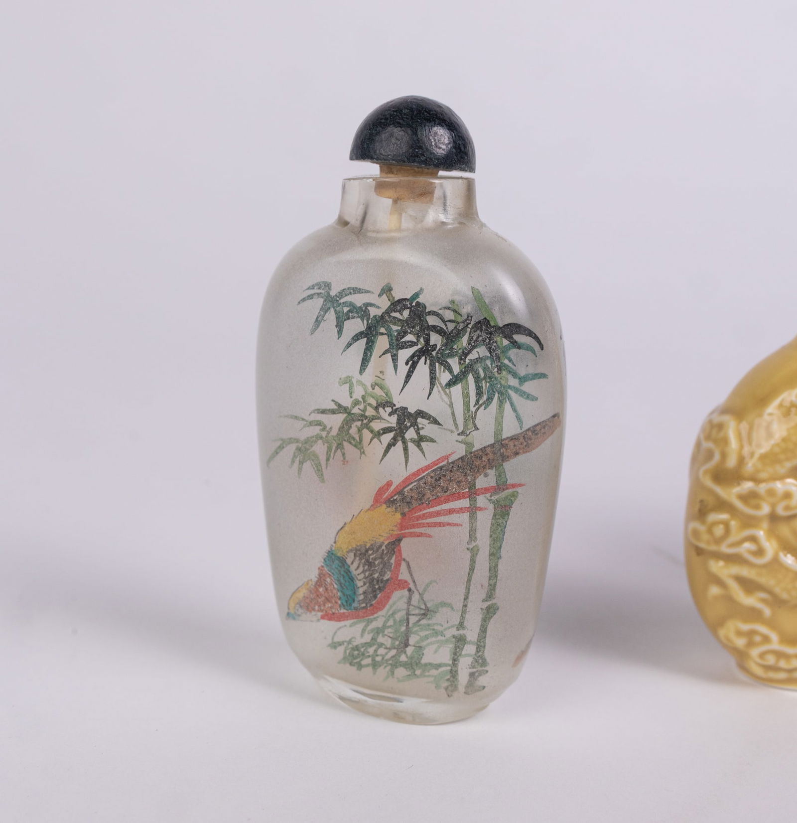 Three Vintage Snuff Bottles - 3