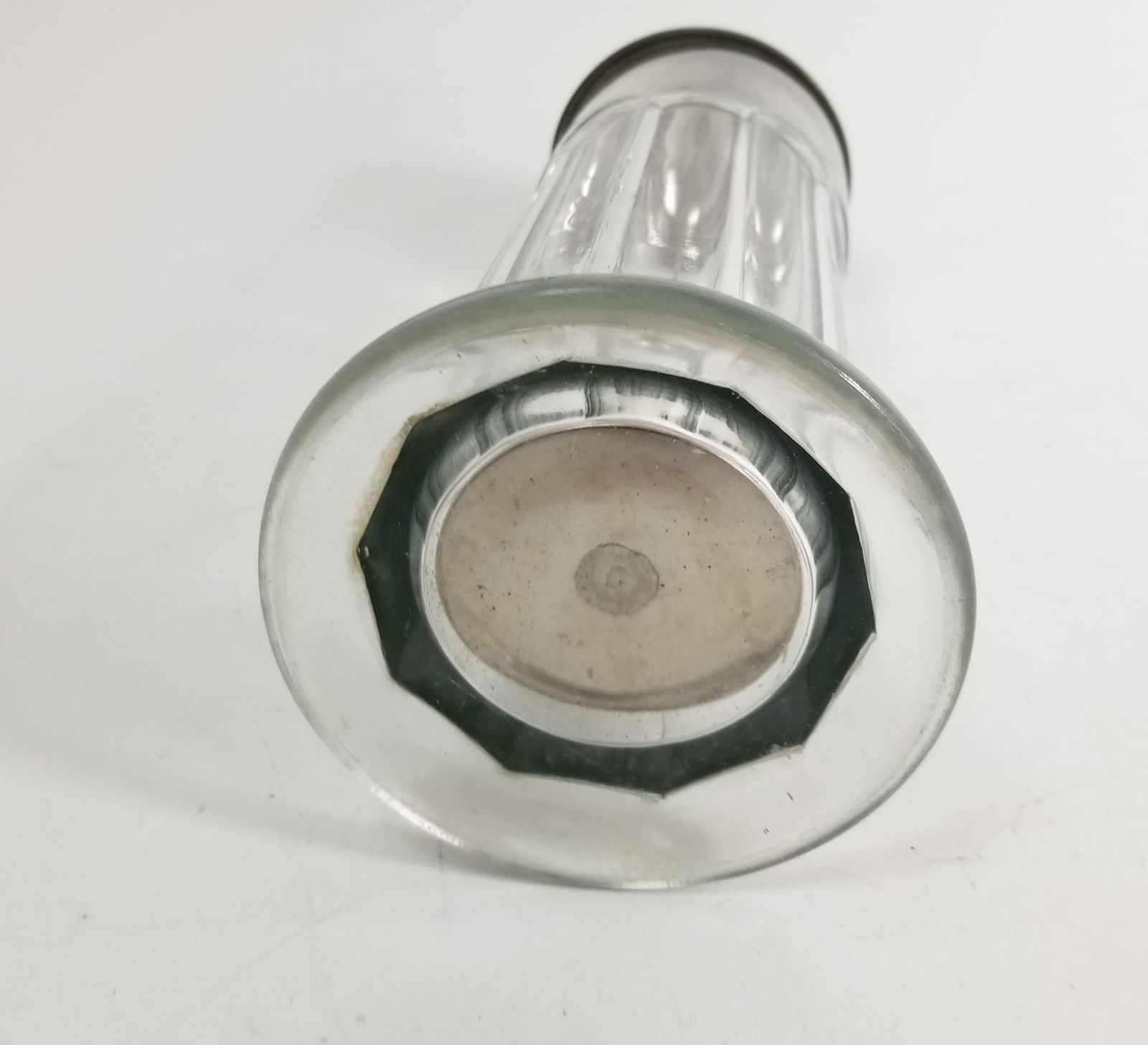 Antique Glass Soda Fountain Straw Holder - 2