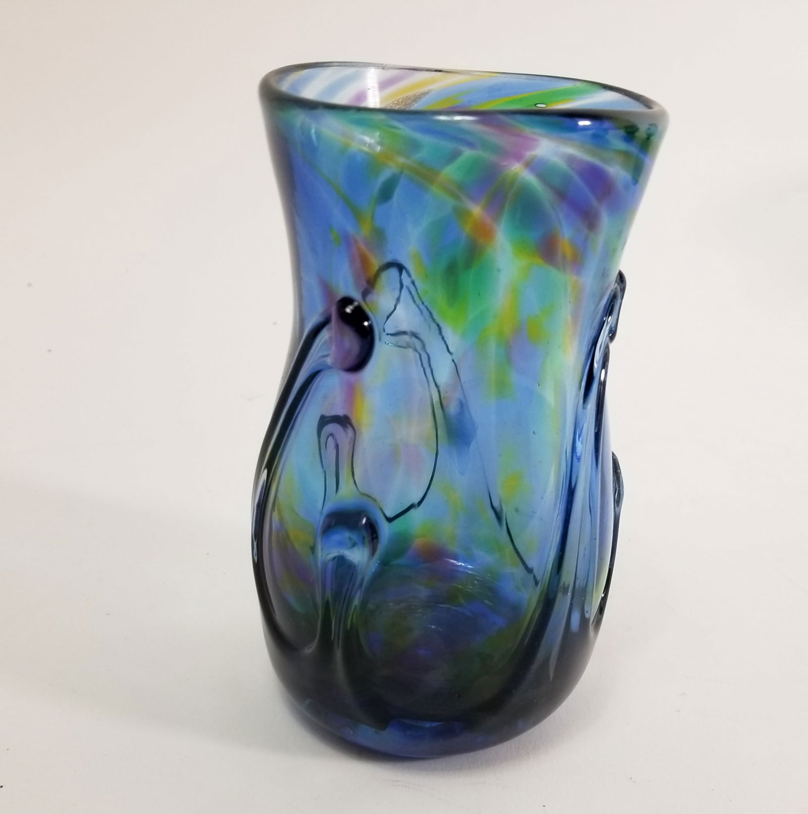 Four Pieces of Local Hand Blown Art Glass - 2