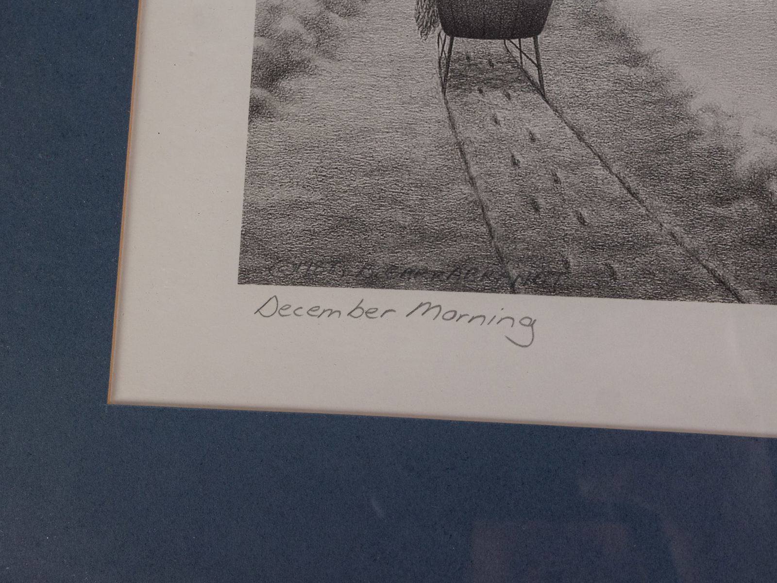 Bruce S. Garrabrand "December Morning" 1988, Hand SIgned Print - 3