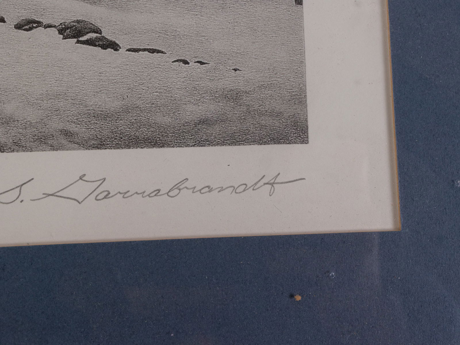 Bruce S. Garrabrand "December Morning" 1988, Hand SIgned Print - 4