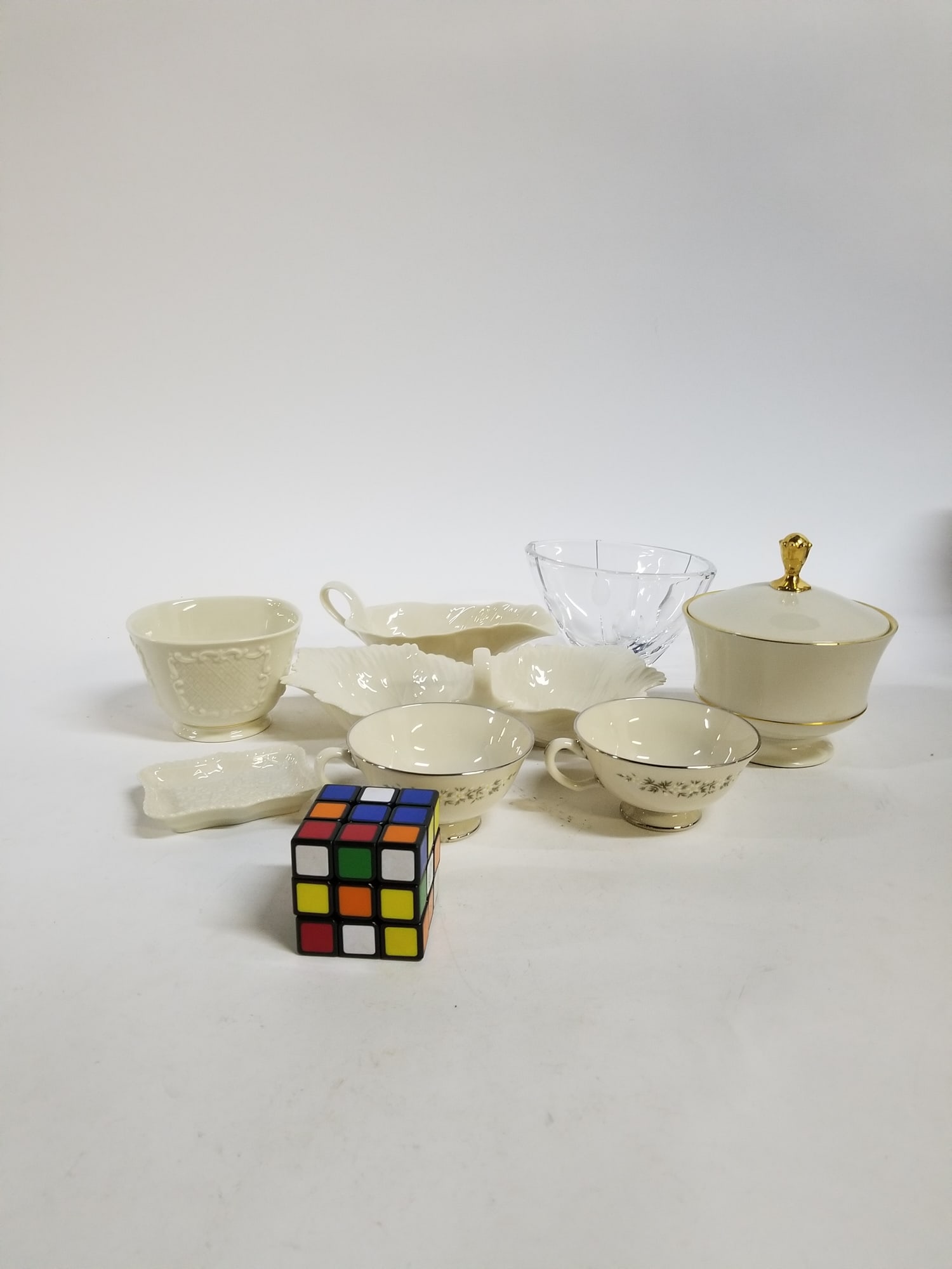 Large Assortment of Lenox Porcelain & Crystal - 3