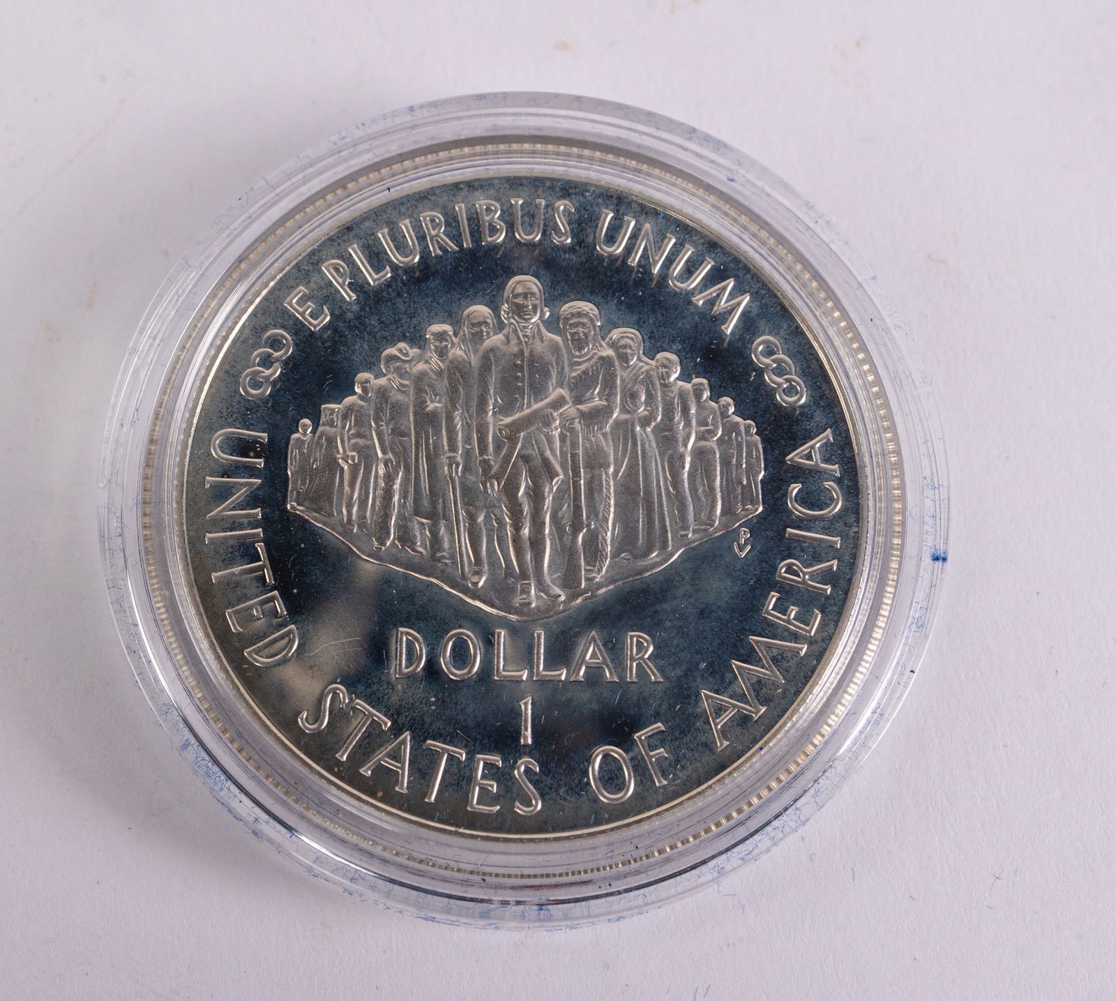 1987 Constitution Silver Dollar - 2