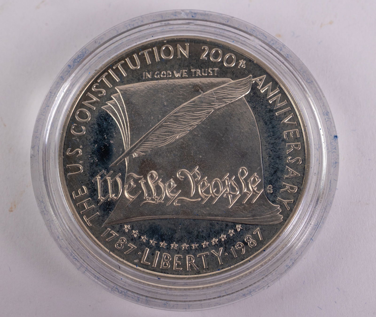 1987 Constitution Silver Dollar - 3