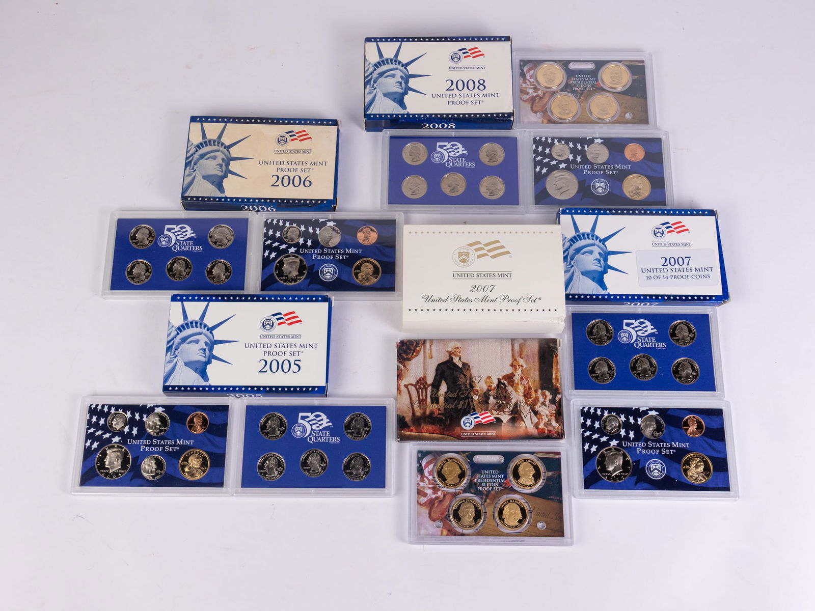 Four Proof Sets (1 of 6)