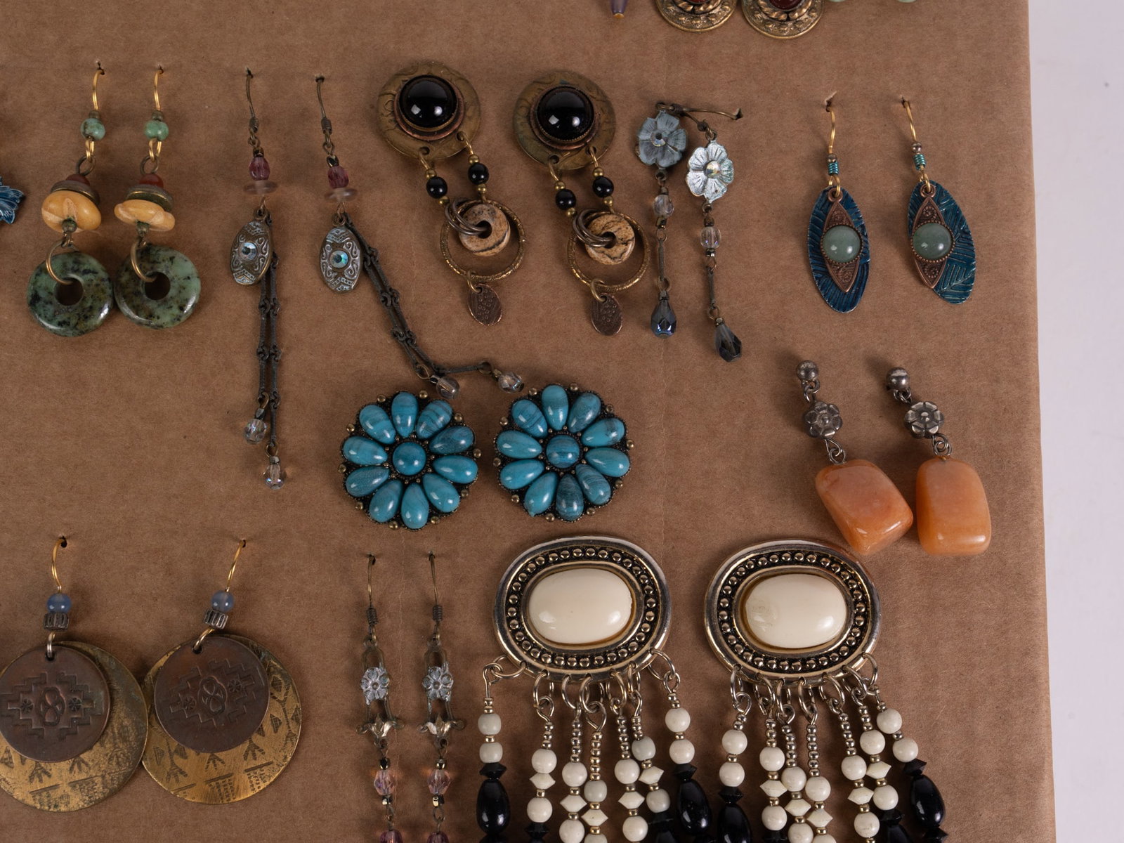 Paired Assortment of Eclectic Earrings - 6
